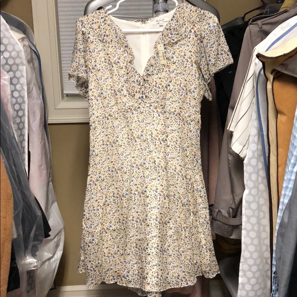 Made well silk dress